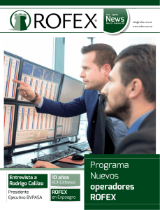 Programa Nuevos operadores ROFEX