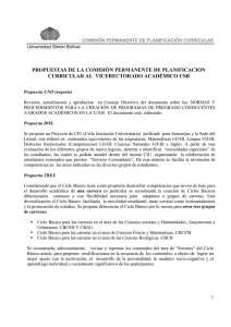 Propuestas Finales VRAC - CPYD Comisión de Planificación y