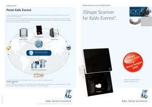 3Shape Scanner for KaVo Everest