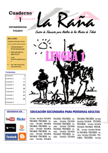 lengua 1 - CEPA La Raña, Navahermosa (Toledo)