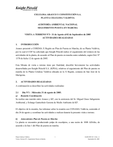 Documento de Auditoría N°2 - Sistema Nacional de Información