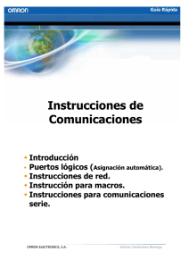 Instrucciones de Comunicaciones