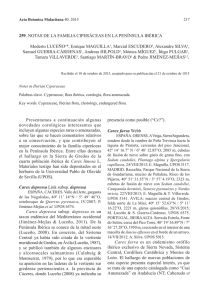 Acta Botanica Malacitana 40 - Departamento de Biología Vegetal