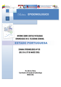 Boletin EpidSEM092015 - Dirección estadal de Salud