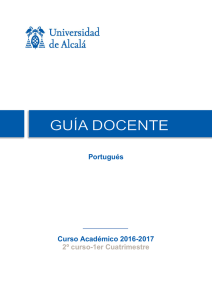 Portugués Curso Académico 2016-2017 2º curso