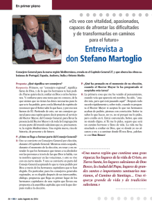 Entrevista a don Stefano Martoglio
