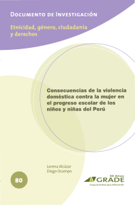 Consecuencias de la violencia doméstica contra la mujer en