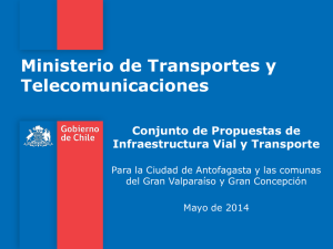 25 4Conjunto de Propuestas de Infraestructura Vial y Tte