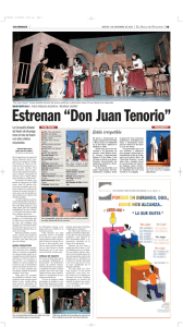 Don Juan Tenorio - El Siglo Durango