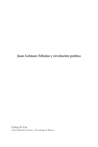 Juan Gelman: Fábulas y revolución poética