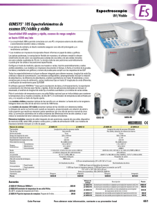 GENESYS™ 10S Espectrofotómetros de escaneo UV - Cole