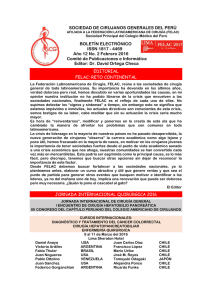 Febrero - Sociedad de Cirujanos Generales del Perú