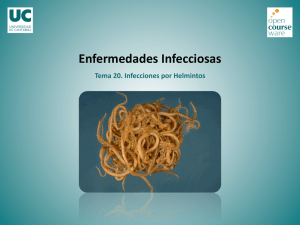 Enfermedades Infecciosas. Tema 20. Infecciones por Helmintos