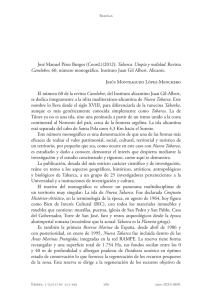 José Manuel Pérez Burgos (Coord.)(2012): Tabarca. Utopía y