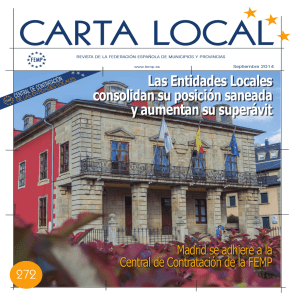 2014-09-01 00:00:00 Carta Local, Nº 272, Septiembre de