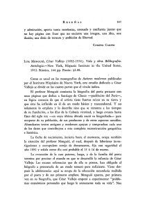 LuIs MONGUI6, Cesar Vallejo (1892-1938). Vida y obra. Bibliografia