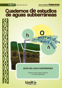 edad del agua subterránea - Universidad Nacional de Río Cuarto