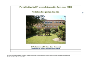 Portfolio final del Proyecto Integración Curricular CCBB Modalidad