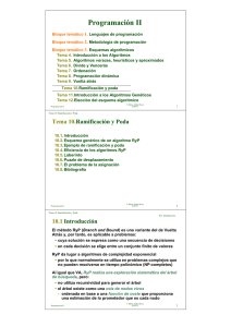 Tema 10. Ramificación y Poda