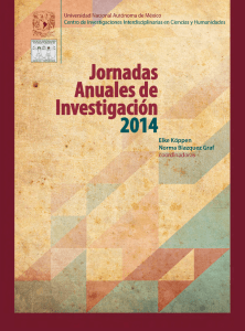 jornadas anuales de investigación 2014