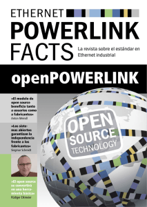 openPOWERLINK - Ethernet Powerlink