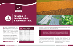 desarrollo agropecuario y agroindustrial