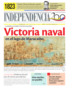 Victoria naval en el lago de Maracaibo