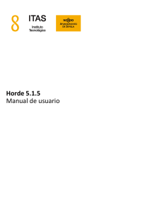 Manual de usuario Horde 5.1.5