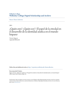 Quién soy? - Wellesley College Digital Scholarship and Archive