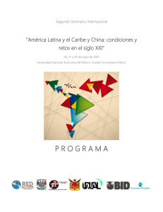 América Latina y el Caribe y China: condiciones y retos en el siglo XXI