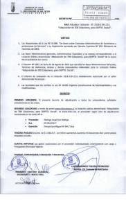 decretos 2024 - I. Municipalidad de San Javier