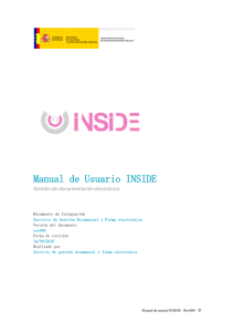 Manual de Usuario INSIDE - Portal administración electrónica