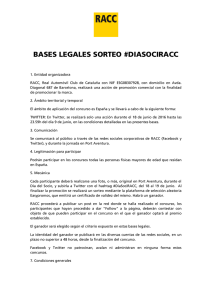 BASES LEGALES SORTEO #DIASOCIRACC
