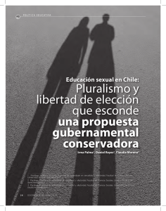 Educación sexual en Chile: pluralismo y libertad de elección que