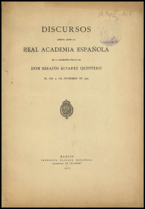 discursos - Real Academia Española