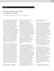 Nuevos derechos para LGBT en Argentina y Brasil