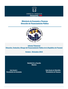 Informe Trimestral - Diciembre 2015