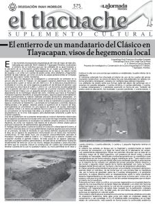 El entierro de un mandatario del Clásico en Tlayacapan