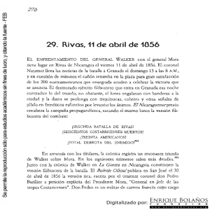 29. Rivas, 11 de abril de 1656