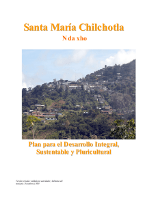 Plan de Desarrollo Integral, Sustetable y Pluricultural del Municipio