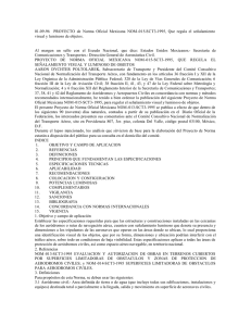 01-09-96 PROYECTO de Norma Oficial Mexicana NOM-015