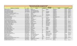 Proveedores al 31 de Diciembre del 2006 (Archivo PDF)