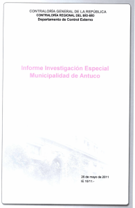 Informe Investigación Especial Municipalidad de Antuco