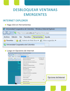 DESBLOQUEAR VENTANAS EMERGENTES