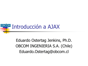Introducción a AJAX - OBCOM INGENIERIA SA (Chile)