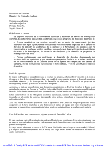 Doctorado en Derecho Director: Dr. Alejandro Andrada Comisión