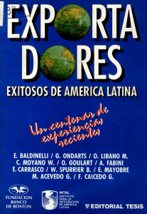 Exportadores exitosos de América Latina
