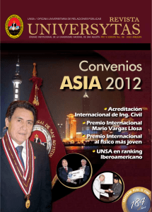Convenios - Universidad Nacional de San Agustin