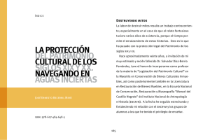 La protección DeL patrimonio cuLturaL De Los sigLos xix y xx
