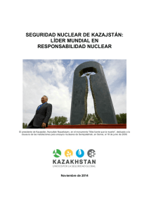 Seguridad nuclear de Kazajstán
